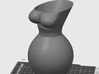 Vase silhouette féminine — photo 2