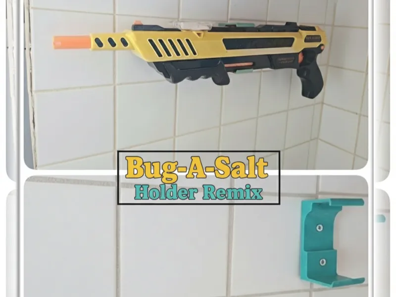 Bug-A-Salt wall mount / holder - remix