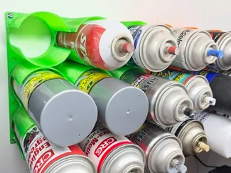 Spray Can Organizer / Wall or Work Truck