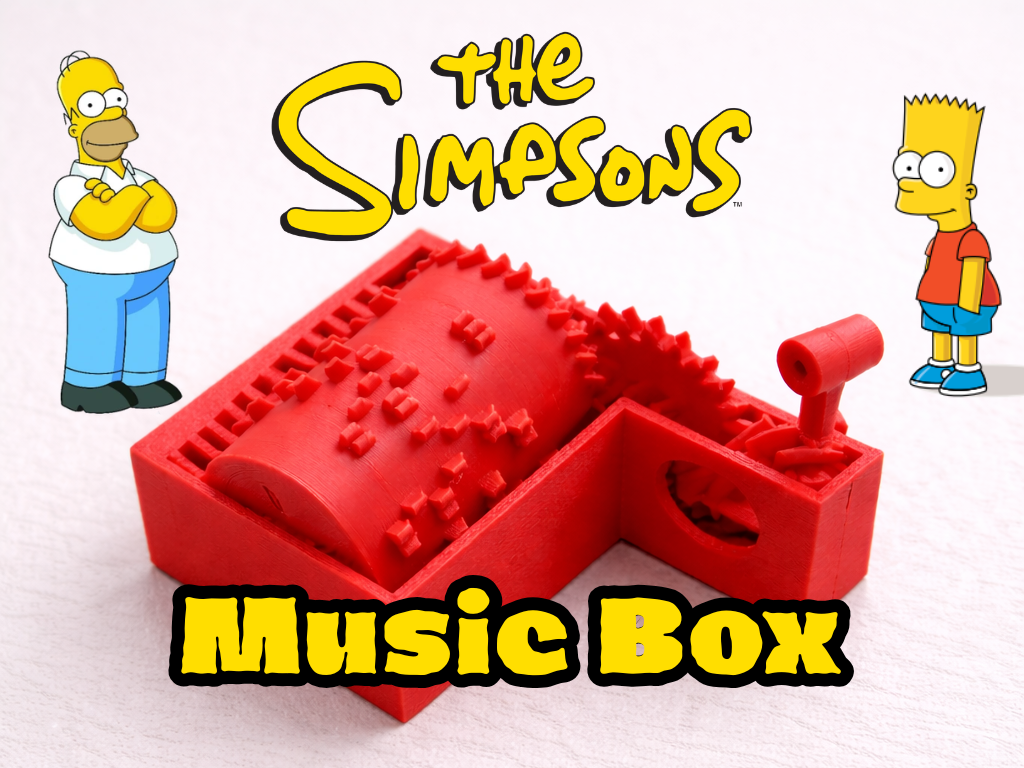 The Simpsons Main Theme Music Box - 1
