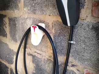 Tesla charger mount