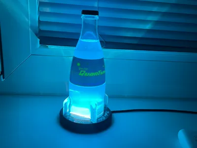 NUKA COLA (BETHESDA) bottle stand, ILLUMINATED
