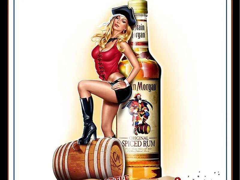 Captain Morgan med dame