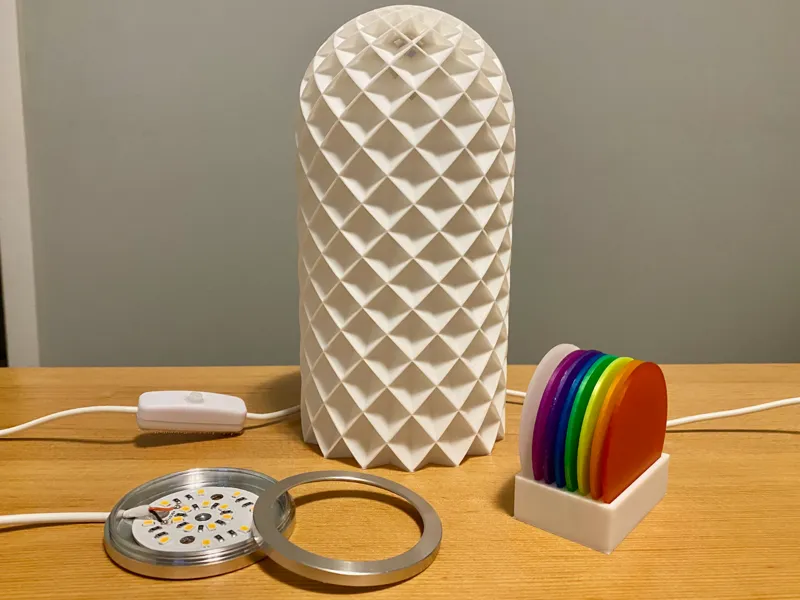 Color Filter Set for LED Lamp Kit 001