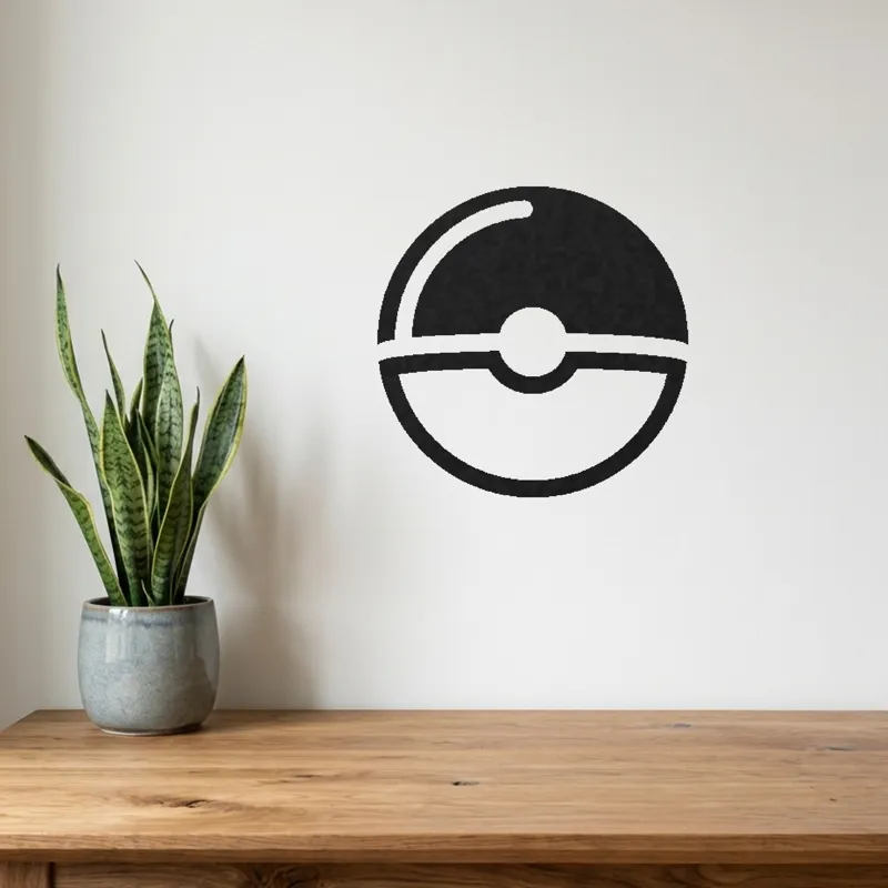 Wall art Pokeball
