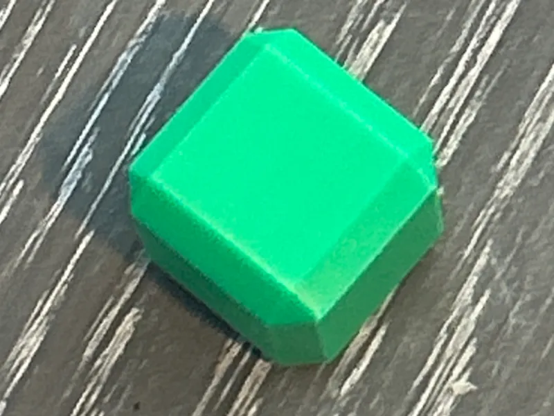 Large Beveled Cube