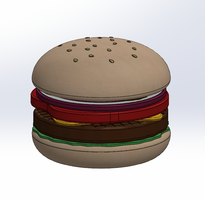 Burger Playset – Kids Pretend Play (Grill & Fryer) - 1