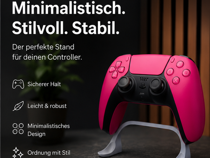 Minimalistischer Controller Ständer - unsichtbar