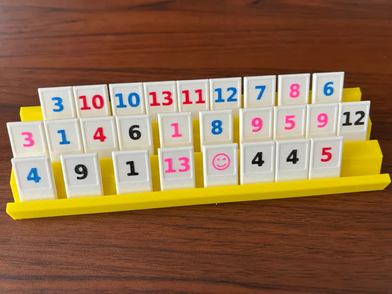 Rummy desk game