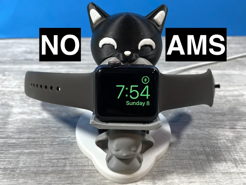 Apple Watch Cute Cat Stand / Charger (No AMS)