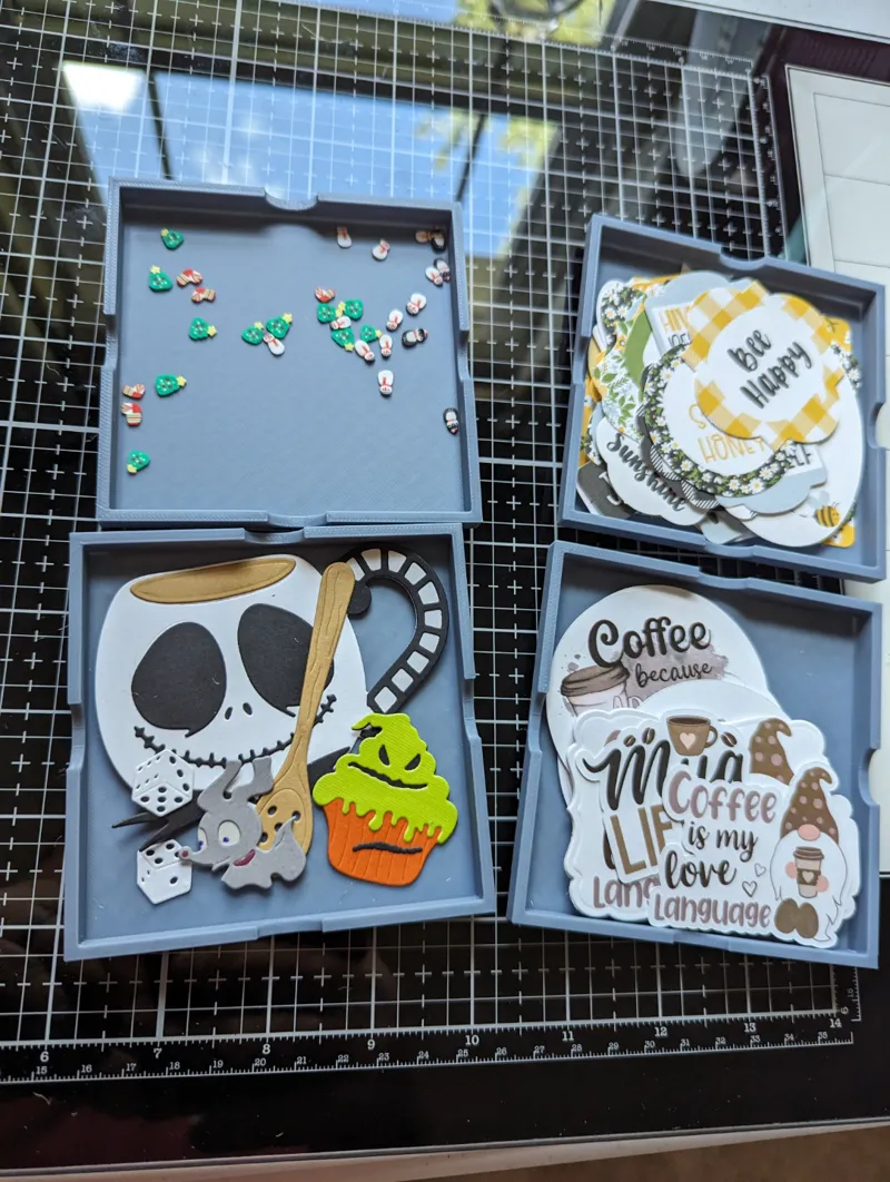 Stackable Paper Sorting Tray