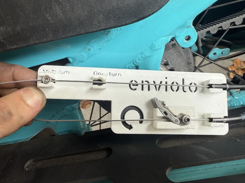Enviolo shift cable gauge / adjuster