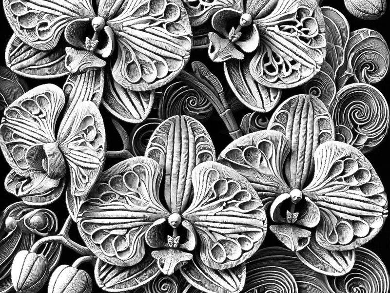orchid hueforge 