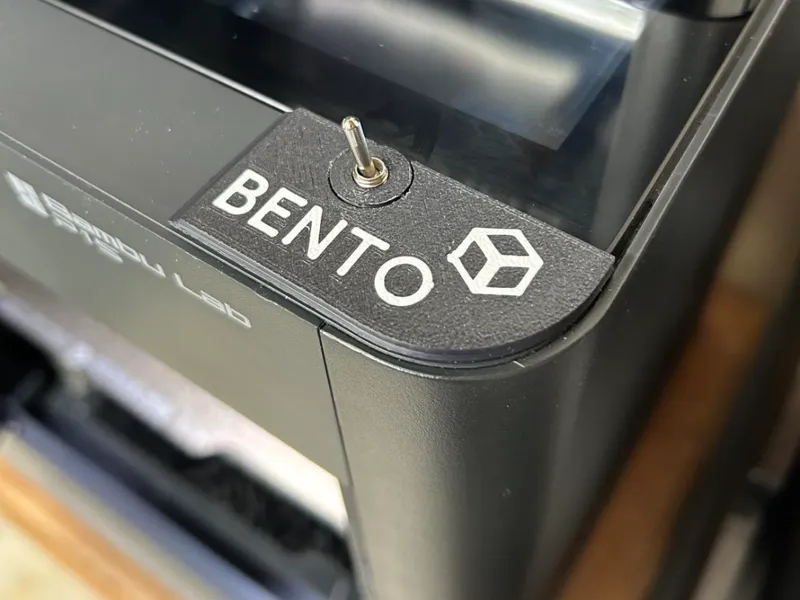 Bento Box External Switch and Hole Plug for P1S