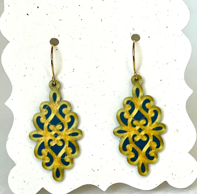 Scroll Earrings