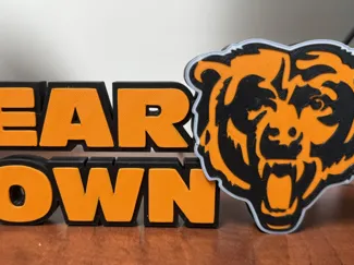 Chicago Bears - BEAR DOWN fan art