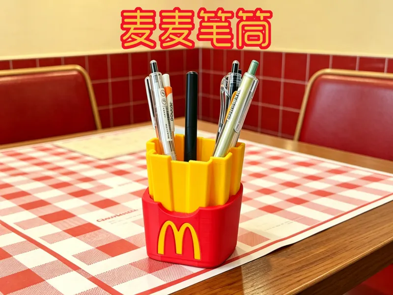 麦当劳薯条笔筒（无需AMS）