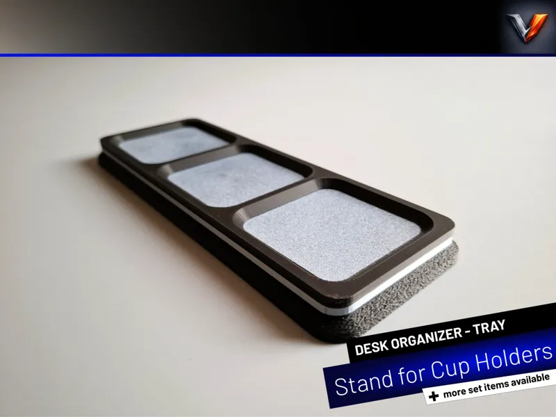 Office Desk Organizer Tray for Cup Holders