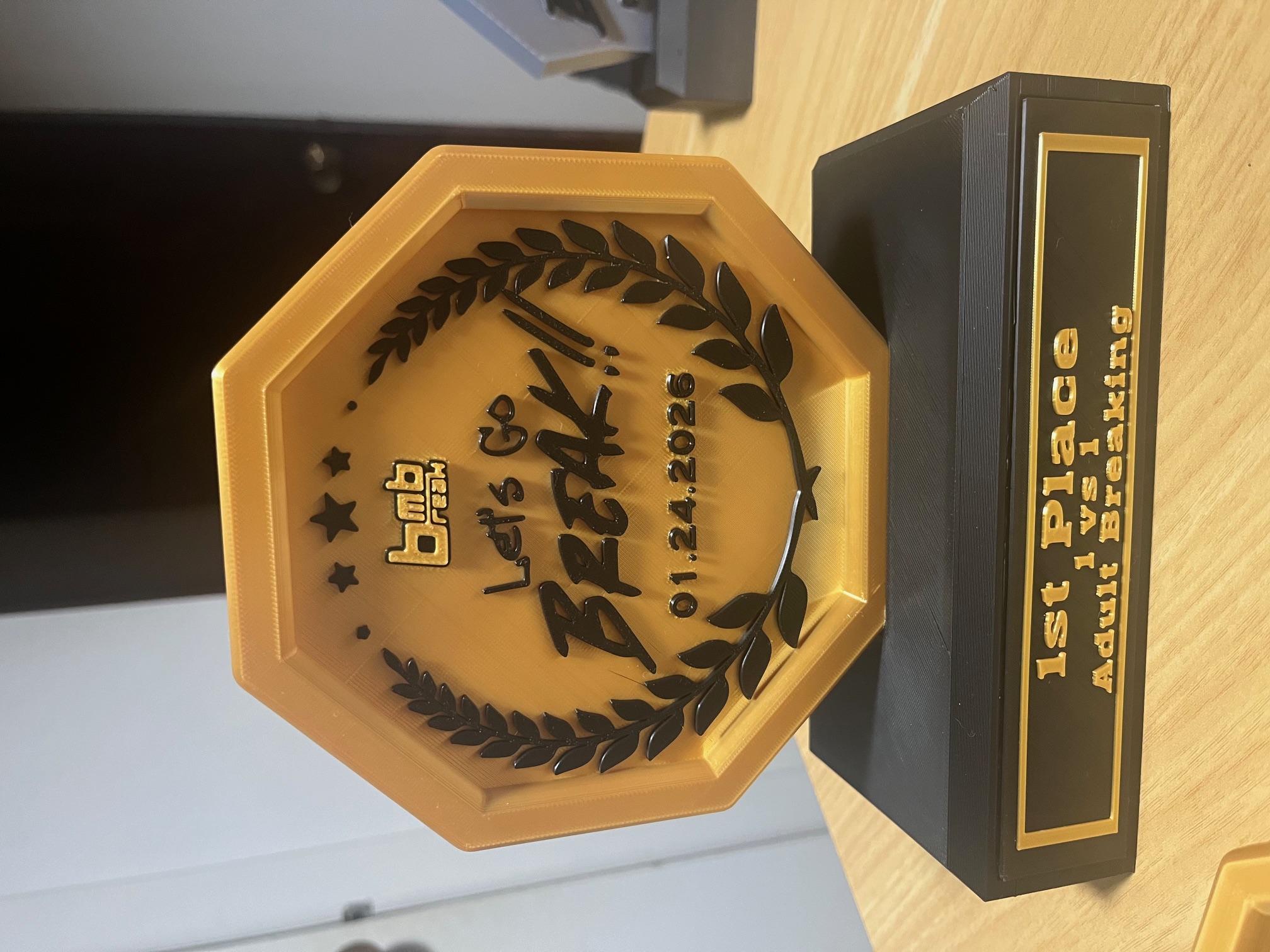 Miniatura 2 do modelo 3D Base trophy - LR1