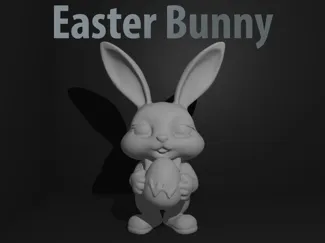 Easter Bunny Figure