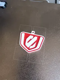 Alphard Logo Keyring