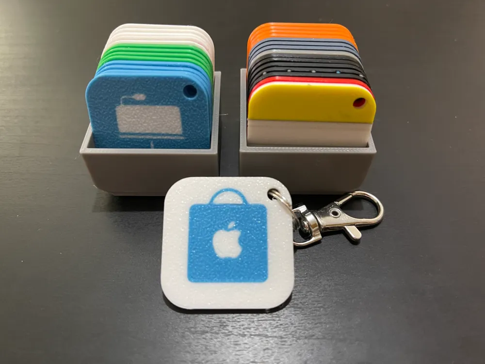 Apple Store - App Icon Keyring by MalcTheOracle - MakerWorld