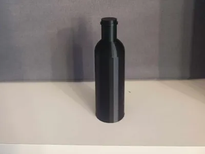 Small wine bottle