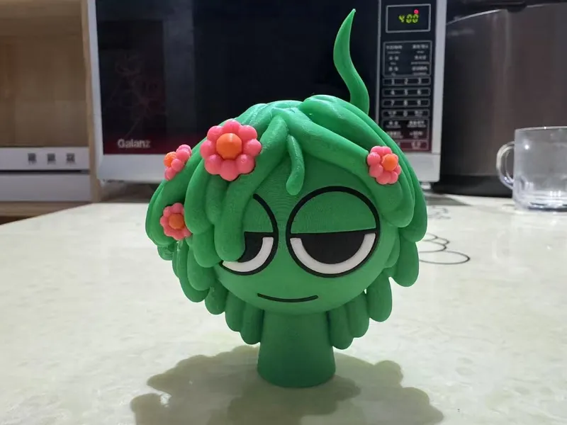 节奏盒子（Sprunki）维内利亚（Vineria）（单色分盘打印拼装，不需要ams多色打印）
