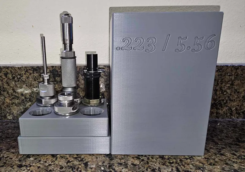 Hornady Die holder with with tall and short lid