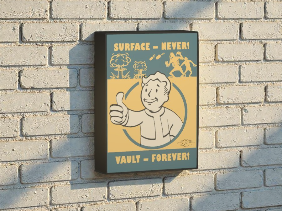 Fallout poster lightbox