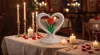 Eternal Love: Heart Sculpture with Tulip Valentine's Day