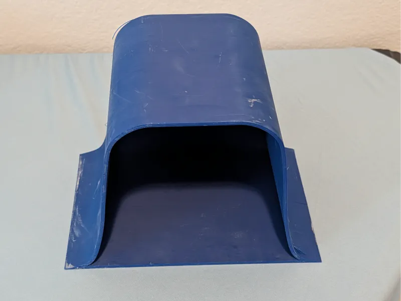 Wash Cloth Holder Pottery Form
