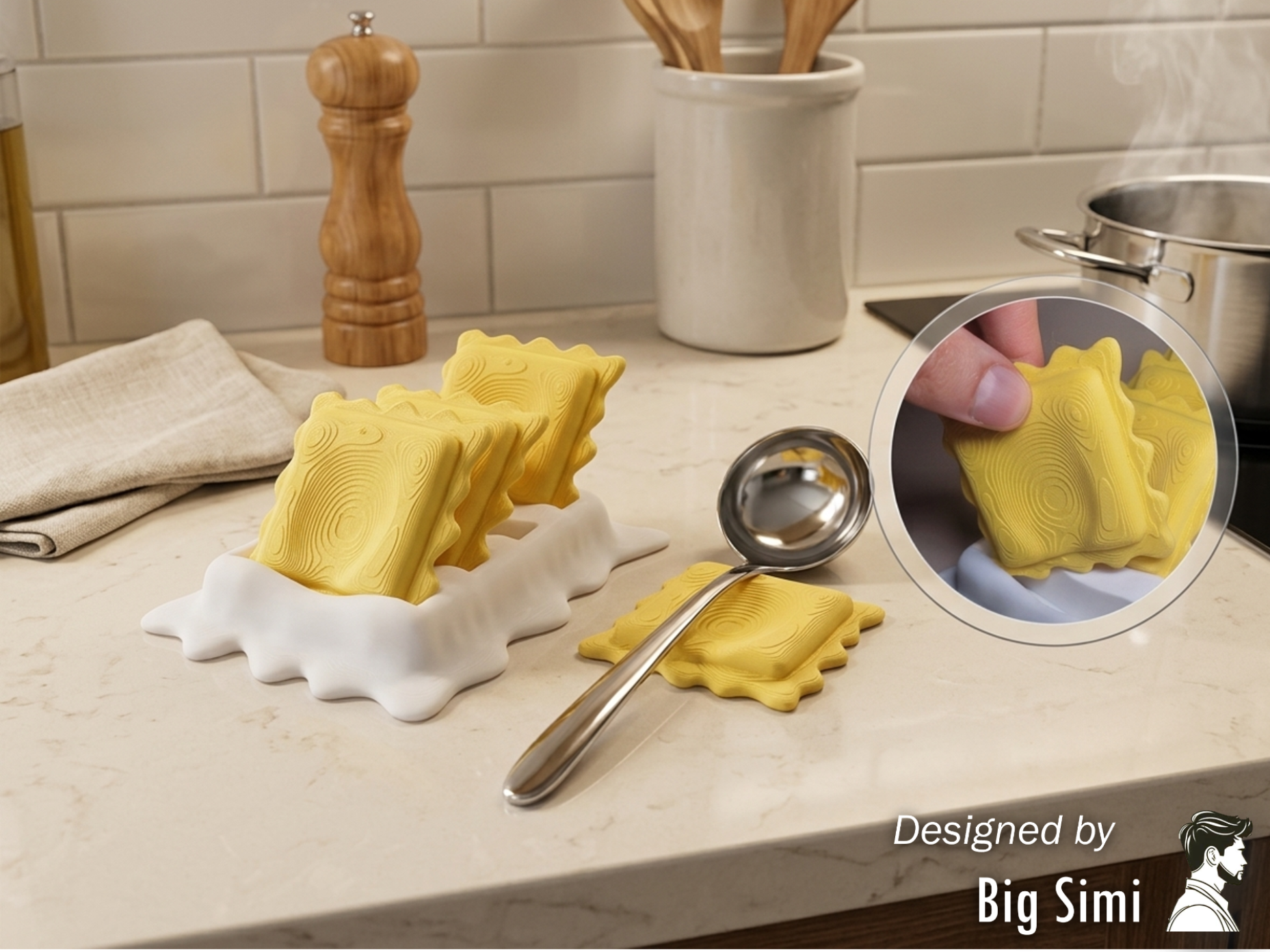 Ravioli Spoon Rest