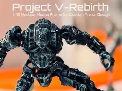 Project V-Rebirth : 1/12 Mechanical Frame