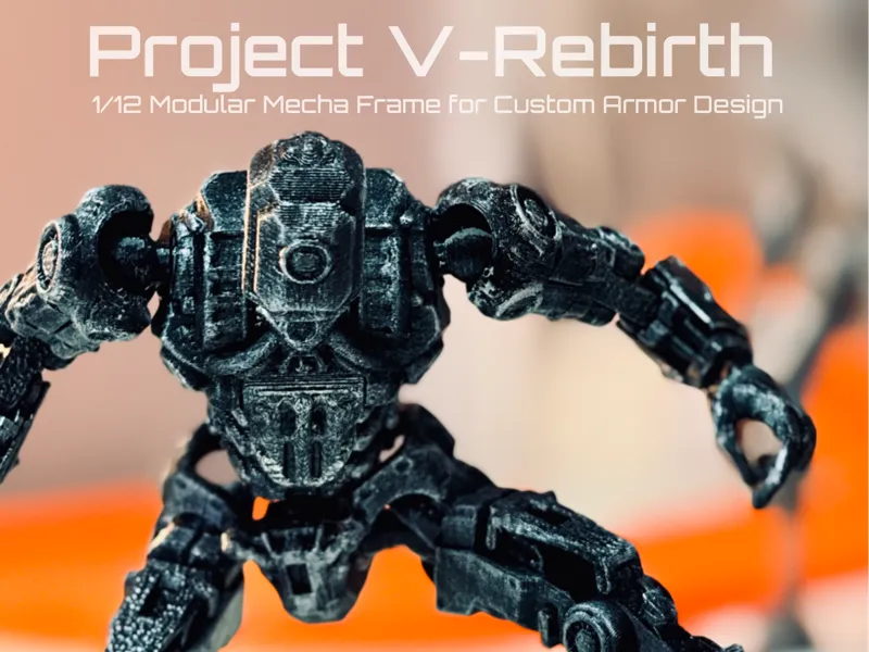 Project V-Rebirth : 1/12 Mechanical Frame