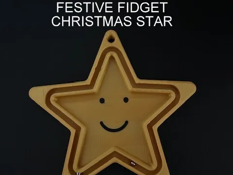 FESTIVE FIDGET CHRISTMAS STAR