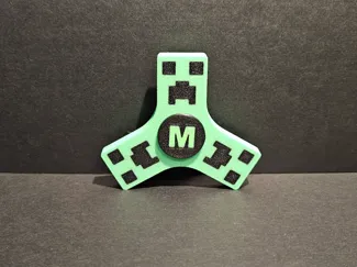 Minecraft Creeper Fidget Spinner
