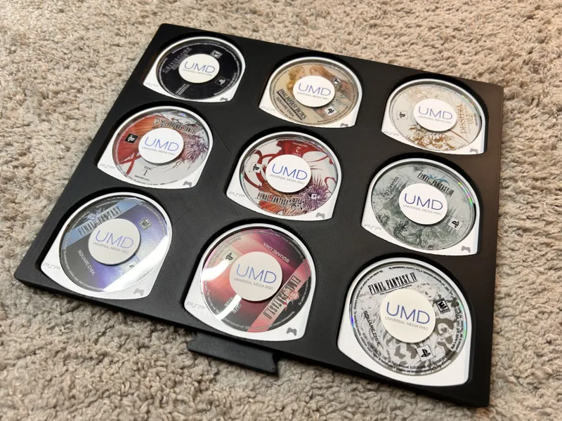PSP UMD Tray for Ultimate Game Cartridge Storage