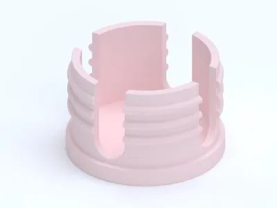 Cap for 28 mm diameter tube