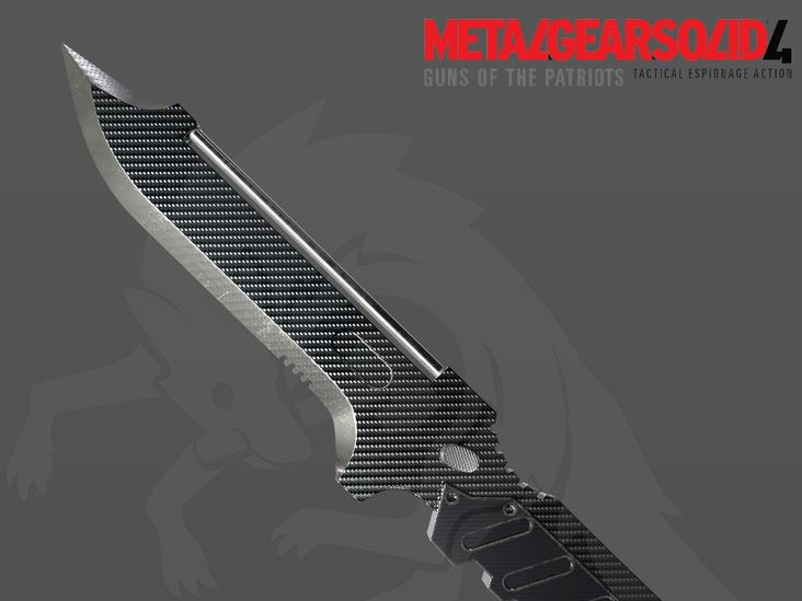 CQC Knife Metal Gear Solid 4