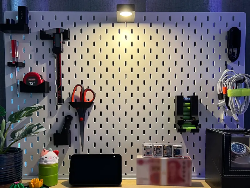 IKEA Skadis Kapplake Light Mount