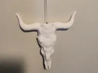 longhorn car ornament