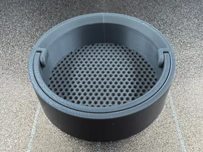 Sink Strainer with print in place handle