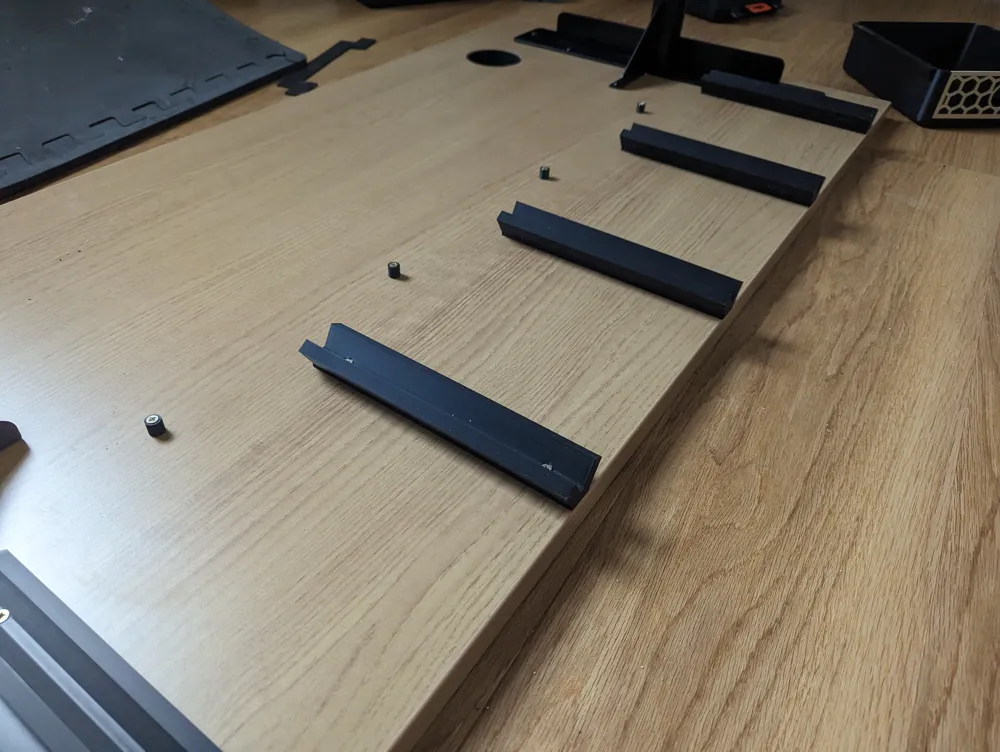 Gridfinity 4x5 under desk drawer - Free 3D Print Model - MakerWorld