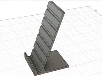 SIMPLEBRICK: Phone holder no supports. Minimalist