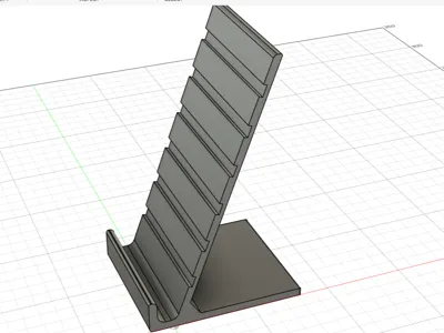 SIMPLEBRICK: Phone holder no supports. Minimalist