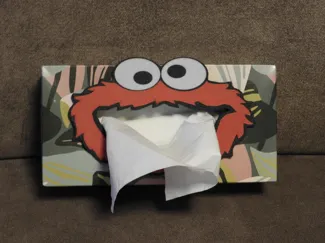Cookie monster napkins