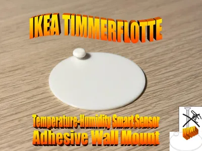 IKEA TIMMERFLOTTE Adhesive Wall Mount