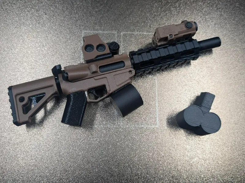 AR-15 / M4 Pocket Rifle–Bolt-Action-Attachments