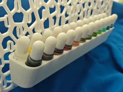 SKADIS pigment bottle and marker holder - 12 slots